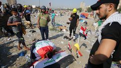 العراق  احتجاجات  بغداد- جيتي