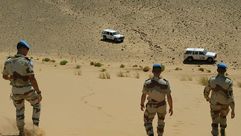 قوات الأمم المتحدة صراع المغرب  والبوليساريو  في الصحراء- جيتي