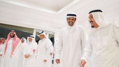 أمير قطر وملك السعودية- واس