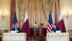 قطر امريكا بلينكن عبدالرحمن آل ثاني  الخارجية القطرية