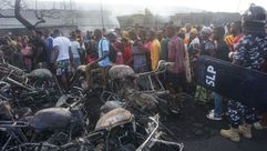انفجار ناقلة وقود في سيراليون- جيتي