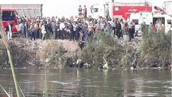 مصر حادث حافلة تسقط في ترعة- الانضاول