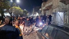 سوريا قصف على مدينة اعزاز الخاضعة لسيطة المعارضة- الاناضول