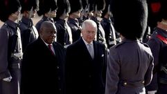 الملك تشارلز يستقبل رئيس جنوب افريقيا جيتي