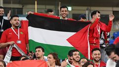 فلسطين حاضرة في ملاعب المغرب.. الأناضول