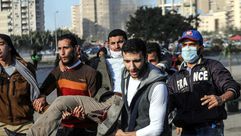 مصر - مصاب في مظاهرات جمعة التحدي الثوري 24-1-2014 (الأناضول)