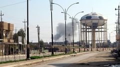 قصف جوي للجيش العراقي على أحد الأحياء في الفلوجة (أرشيفية) - الأناضول