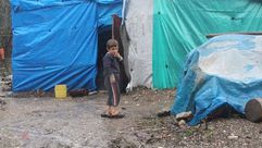 مخيم للنازحين - اليمضية - ريف اللاذقية - سوريا 8-1-2015 (عربي21)