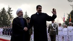 إيران فنزويلا مادور روحاني أف ب