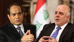 السيسي العبادي العراق مصر