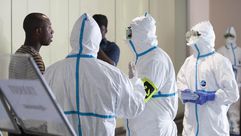 اجراءات لمنع انتقال فيروس إيبولا بالرباط - 08- اجراءات لمنع انتقال فيروس إيبولا بالرباط - الاناضول