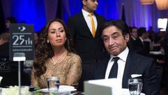 أحمد عز وزوجته