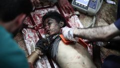 طفل سوري قتل على يد قوات الأسد ـ أ ف ب
