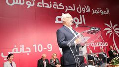 راشد الغنوشي في مؤتمر حزب نداء تونس 1/2016