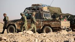 الجيش الأمريكي في سوريا يدعم القوات الكردية - أ ف ب