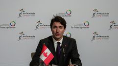 رئيس الوزراء الكندي جاستن ترودو في صورة تعود الى 27 تشرين الثاني/نوفمبر 2016