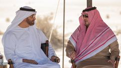 وزير داخلية السعودية وابن زايد- واس