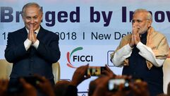 نتنياهو زار الهند ووقع العديد من الاتفاقيات- جيتي