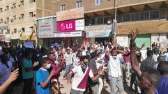 تظاهرات في شوارع السودان جيتي