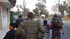 قوات الاحتلال اعتقال أطفال- تويتر