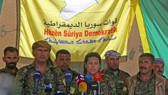 قوات سوريا الديمقراطية- جيتي