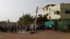 مقتل متظاهر في السودان تويتر