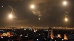 قصف إسرائيلي على دمشق- تويتر