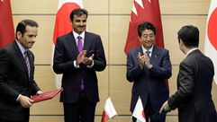 قطر اليابان الأمير تميم - جيتي