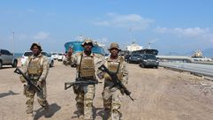 جنود موالون لقوات التحالف التابعة للسعودية في عدن - جيتي
