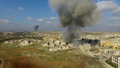 قصف في إدلب- الأناضول