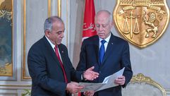 الجملي وسعيد- موقع الرئاسة التونسية
