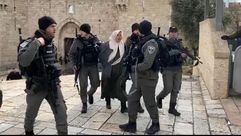 الأقصى اعتقال مسنة فلسطينية وكالة وفا