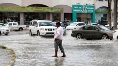 أمطار الإمارات- ذا ناشيونال