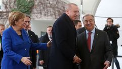 أردوغان في مؤتمر برلين- جيتي