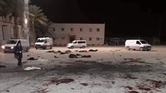 قصف الكلية العسكرية في طرابلس فيسبوك