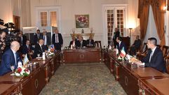 وزراء خارجية مصر واليونان وقبرص وإيطاليا وفرنسا- وزارة خارجية مصر تويتر
