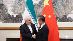 الصين إيران ظريف- جيتي