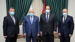 عباس ومدراء مخابرات مصر والأردن- وكالة وفا