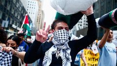 مظاهرات مناصرة لفلسطين في أمريكا- جيتي