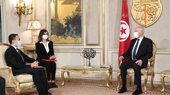 وزير الخارجية الإيطالي قيس سعيد - الرئاسة التونسية