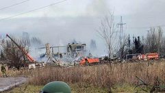 قصف موقع للجيش الروسي في دونيتسك- تويتر