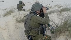 جنود للاحتلال خلال التدريبات بمحيط غزة- موقع واللا
