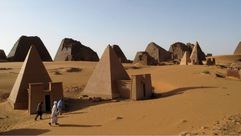 جزيرة مروي الاثرية في السودان
