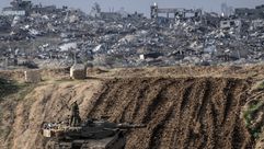 دبابة للاحتلال قبالة مناطق كاملة مدمرة شمال قطاع غزة- الأناضول