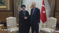 أردوغان ورئيسي في أنقرة الأناضول