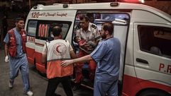 غزة - الهلال الأحمر الفلسطيني- وكالة الأناضول