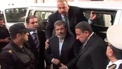 مرسي خلال المحاكمة