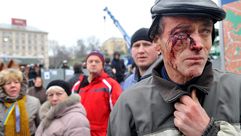 تظاهرات في كييف أوكرانيا - ا ف ب