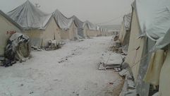 مخيم للاجئين السوريين - أورفا - تركيا 11-12-2013