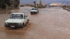 السيول في سيناء مصر